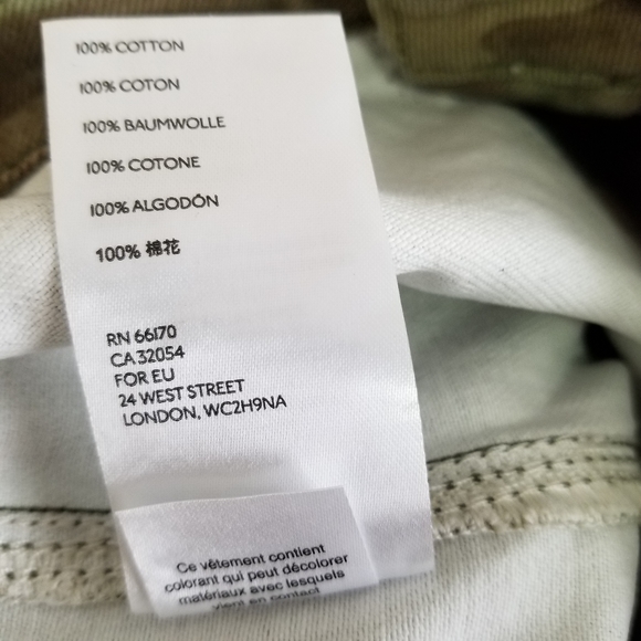 Free people size 27 camo jeans - Picture 15 of 15